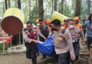 Kapolres Magetan Pimpin Evakuasi Korban Laka Bus Pariwisata di Sarangan